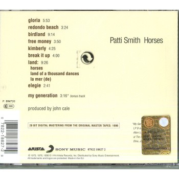Smith Patti Cd Horses