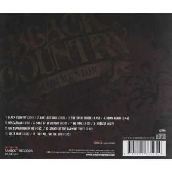 Black Country Communion Cd Black Country Communion