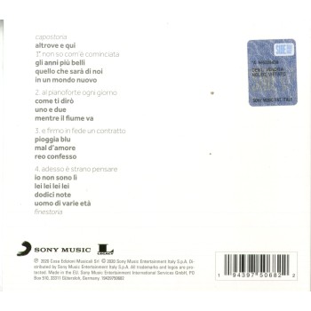 Baglioni Claudio Cd In Questa Storia  Che E  La...