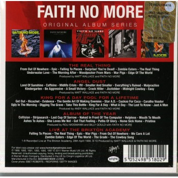 Faith No More Cd5 Original Album Series