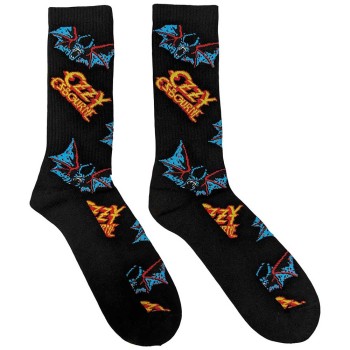 Calzini Ozzy Osbourne Logos & Bats (Taglia 40-45 Unisex)