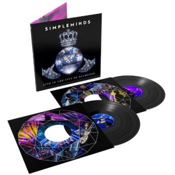 Simple Minds Lp2 Live In The City Of Diamonds