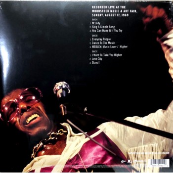 Sly & The Family Stone Lp Woodstock Sunday August 17, 1969