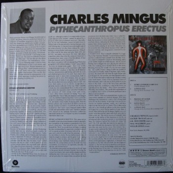 Mingus Charles Lp Pithecanthropus Erectus