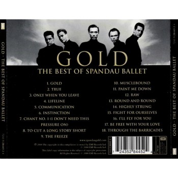 Spandau Ballet Cd Gold
