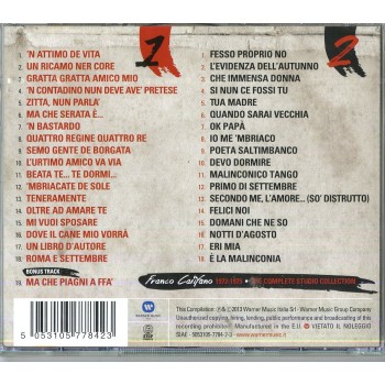 Califano Franco Cd2 1972-1975 The Complete Studio Collection